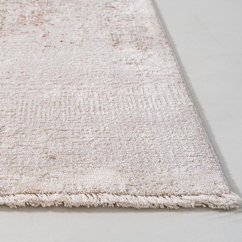 Huasheng Italian Light Luxury Plain Color Large Bedroom Carpet