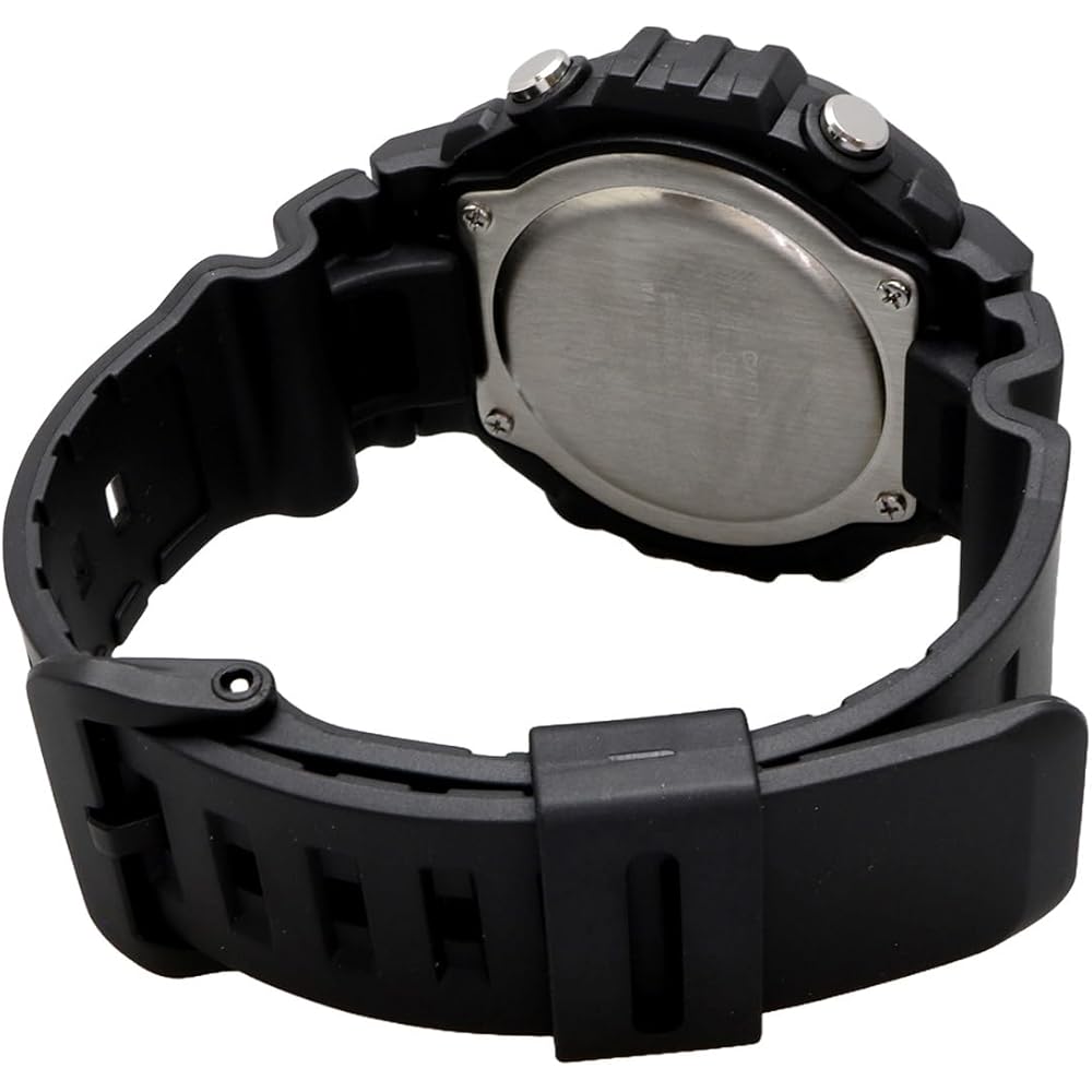 Casio Standard Digital Metal Face Men's Watch MWD-110HB-1BV Full Black Overseas Model