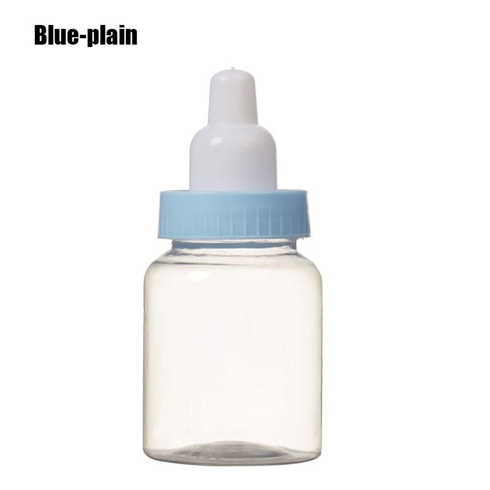 Cute Transparent Christening Party Favour Decoration Favour Bottle Candy Box Fillable Bottles