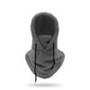 Windproof Plush Sherpa Hood Thickened Ski Mask Hat Fashion Face Cover Cap  Outdoor Sports