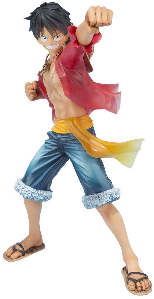 TAMASHII NATIONS Figuarts Zero ONE PIECE Monkey Luffy Anniversary 145mm lakovaná hotová figurka D. -5. vydání - přibl. PVC a ABS
