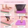 Tapete Espesso para Exercícios Fitness Antiderrapante Almofada de Yoga Tapete de Treino Portátil Fitness Esportes