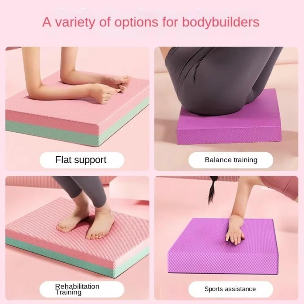 Tapete Espesso para Exercícios Fitness Antiderrapante Almofada de Yoga Tapete de Treino Portátil Fitness Esportes