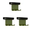 3Pcs Antique Style Electric Toothbrush Storage Hook Wall Mounted Toothpaste Organizer  Bathroom
