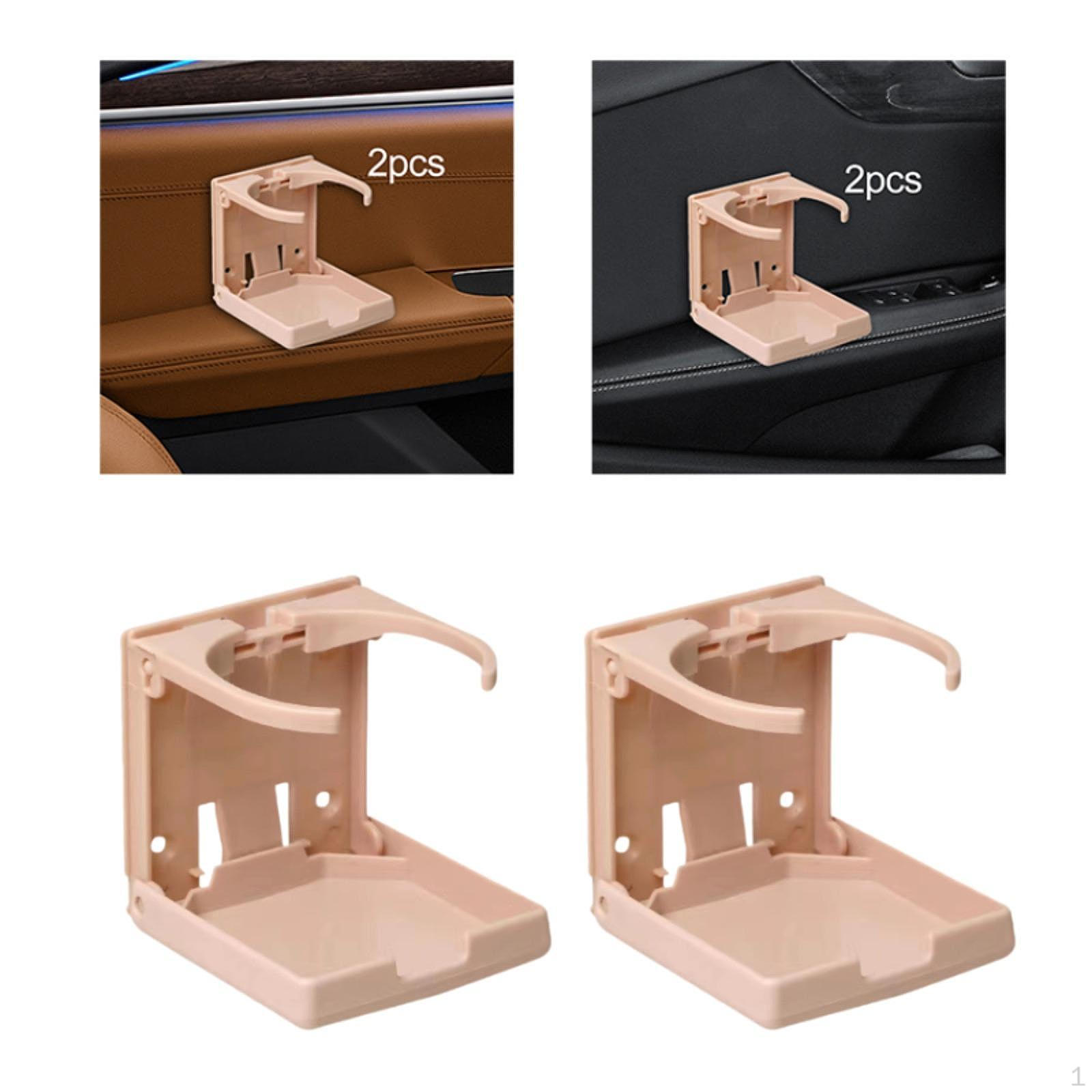 

Автомобильный подстаканник Автоаксессуар Устойчивый Надежный Дорожный контейнер Многоцелевой Кофе Сок Чай бежевый