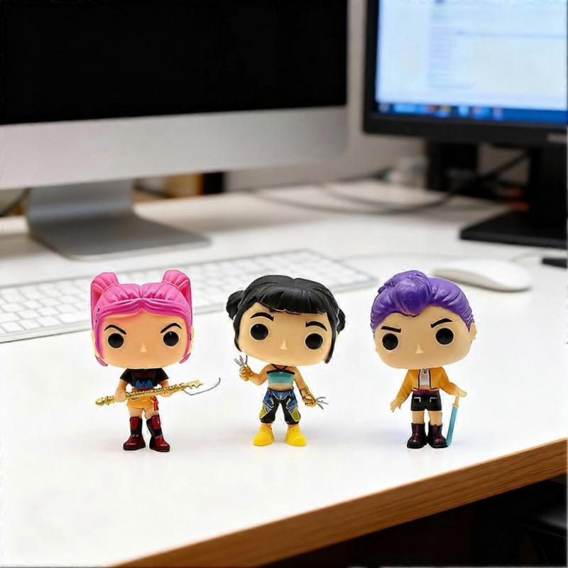 6PCS K-pop Demon Movie Hunters Action Figures Set - Collectible Vinyl Dolls | Perfect Gift for Fans & Collectors