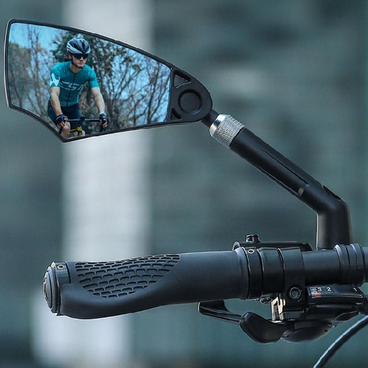 1Pc Cycling Handlebar Safety Rearview Spots Mirror Adjustable Swivels Safe Rearview Mirror Quick installation