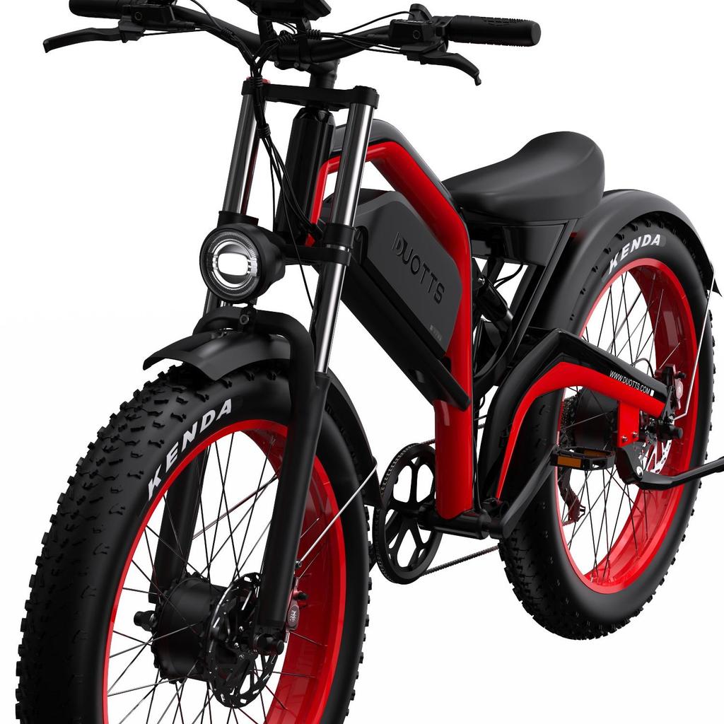 DUOTTS N26 26-inch Off-road Electric Bicycle, 48V 750W Dual Motors, Maximum Range of Up To 120 Kilometers, Maximum Load Capacity of 150 Kg.