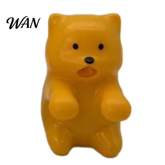 Hot Drink Cooler Cup Edge Clip-on Mini Fan Cartoon Animal Cooling Rechargeable Cat Bear Shaped Drinks Coffee Tea Meals Dishware Food