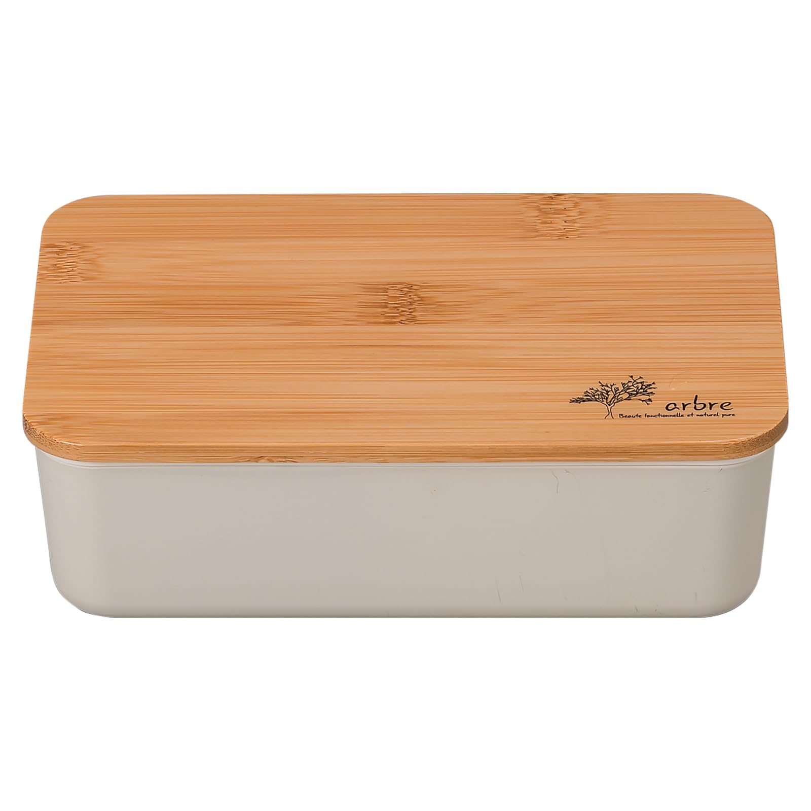 

Masakazu ARBRE Bamboo Rectangular Lunch D17 27270 Single-Tier Box, Beige, Size Approx. W11.2 H5.3 бежевый
