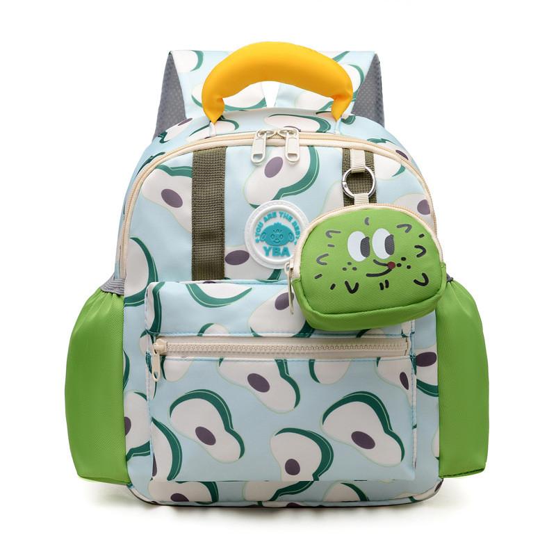 Fun And Trendy Childrens School Backpack With Breathable Design Available In Multiple Sizes And Fruit Colors Inspired