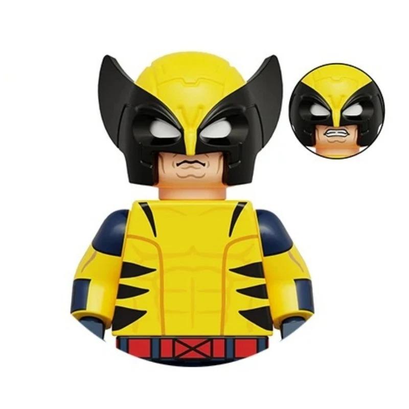 Ślepa Paczka Mini Klocki TV6205 Figurki Duży Goblin Spiderman Iron Man Venom Kapitan Hawk Deadpool Pancerz Boże Narodzenie Prezent Zabawka