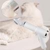 Cat Hair Drying Blower Pet Slicker Brush 2 In 1 Grooming Dryer