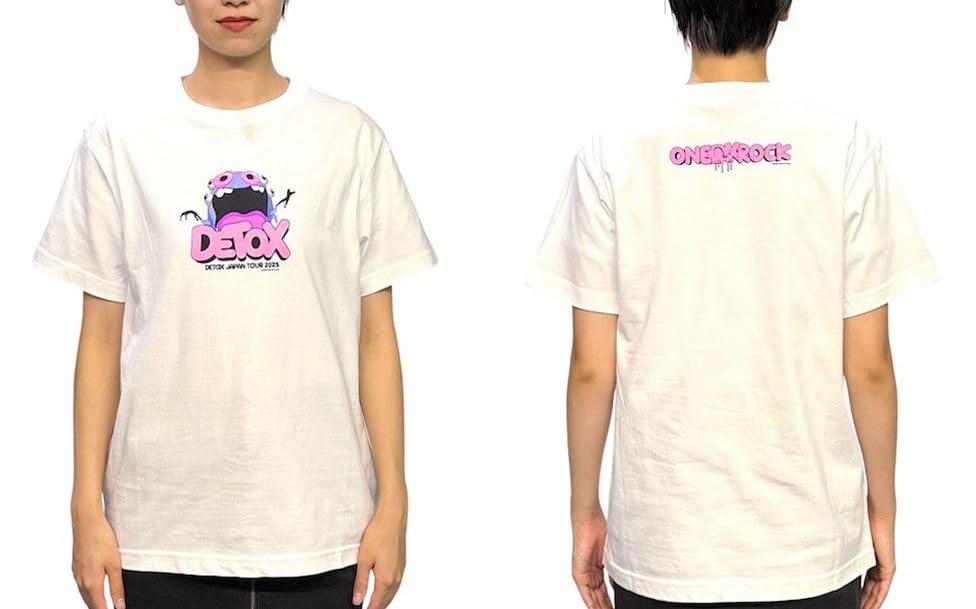 ONE OK ROCK 2025 DETOX JAPAN Merchandise T-shirt S D
