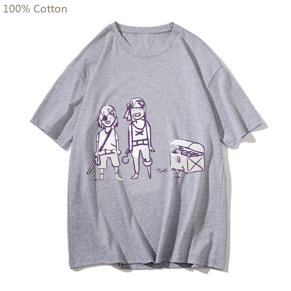 Life Is Strange Harajuku Anime T-shirts Kawaii Manga/Comic Tshirt 100% Cotton Men/women Tee-shirt Short Sleeve Cartoon T Shirt