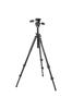 Manfrotto 290 Series Dual Aluminum Tripod MK290DUA3-3W 3-Way Head 4kg Load Capacity Max Height 175.5cm Min Height 5.5cm Lightweight 2.59kg Low-Angle