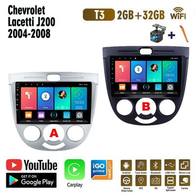 9 Inch Car Stereo Radio Carplay For Chevrolet Lacetti J200 2004-2008 Android Car Multimedia Video Player GPS Navigation WIFI 2+32GB