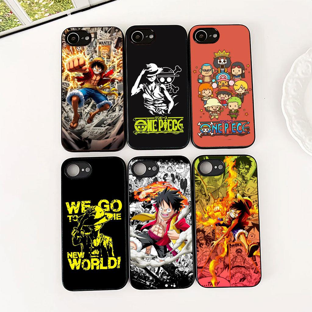 One Luffy Pieces Silicone Phone Cover for Apple iPhone 17 Air 12 13 Pro Max Mini ProMax 7 + 8 Plus Soft Case