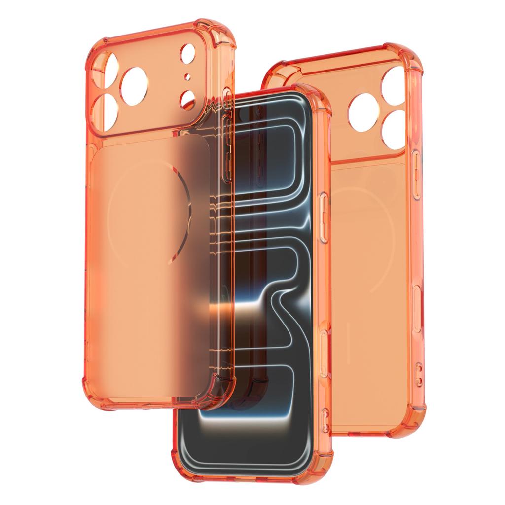 Personalized Transparent, Suitable for Apple 17/16Promax Mobile Phone Case IP15 Four-corner Airbag 14/13 Anti-drop 12 Soft 11