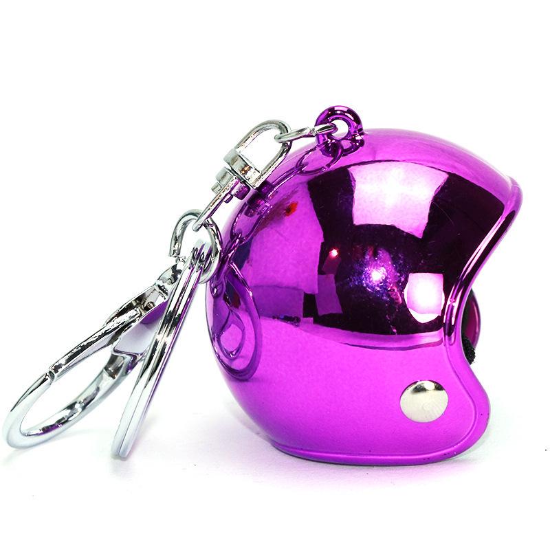 Colorful Exquisite Helmet Keychain & Bag Pendant with Wind-Breaking Duck Head