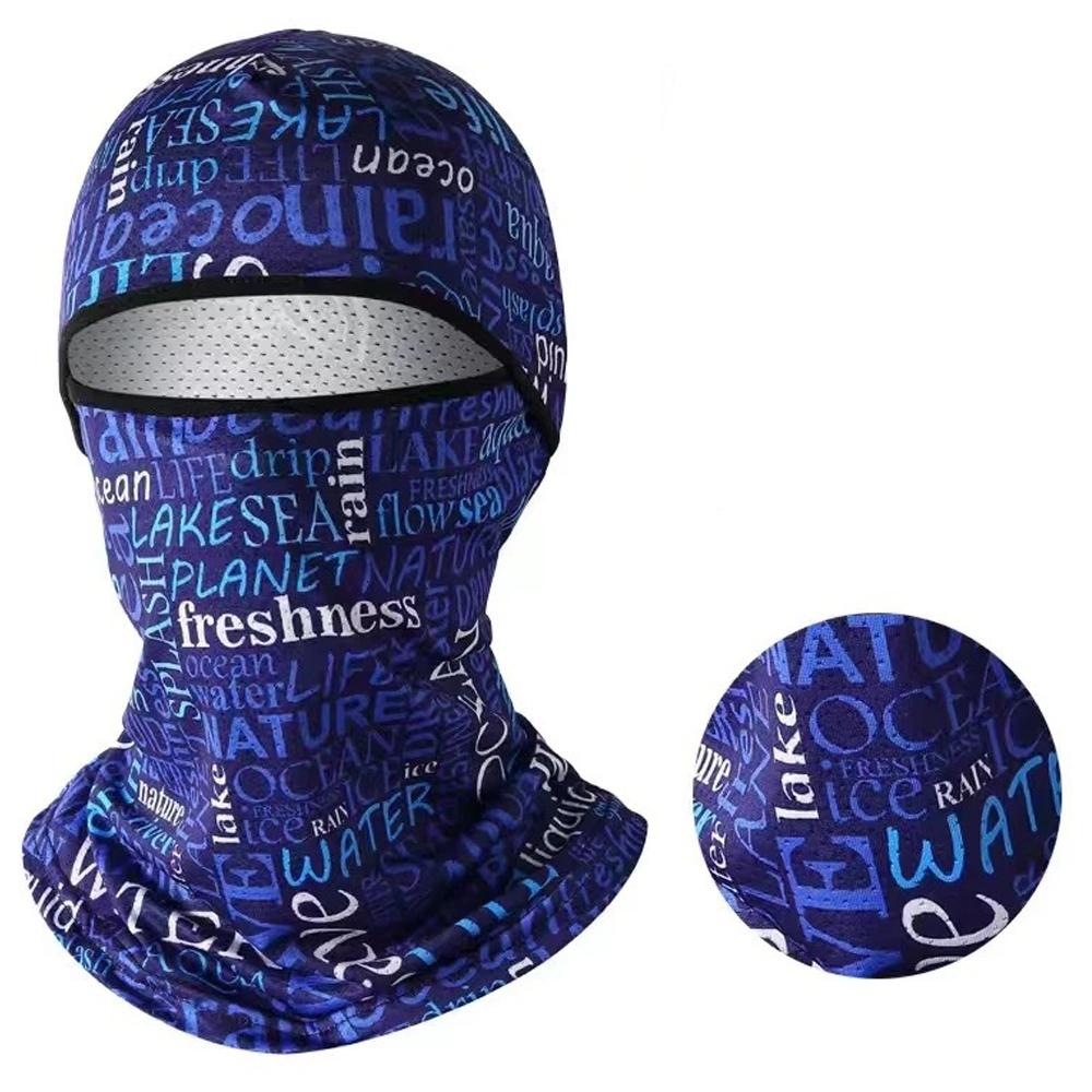 Breathable Full Face Balaclava Mask Quick Drying Scarf Masks For Cycling Women Hiking Snowboard Z1U6