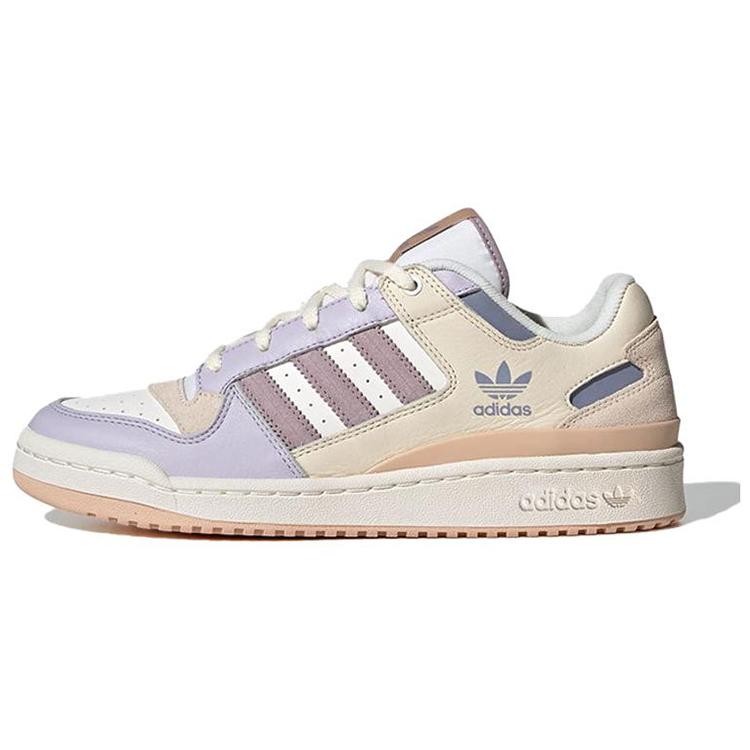 Adidas Originals Forum Comfortable Versatile Durable Low-Top Sneakers Women Sneakers Pink Purple JP9965
