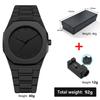 New Watches for Men and Women Sports Casual Fashion Plastic Strap Quartz Wristwatches with Box Unisex Clock Gifts Drop Shipping