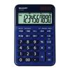 Sharp Calculator Desktop 10D Dual Power Blue El-M335Bbl