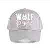 Casquette de Baseball Graphique Patte de Meute de Loups Mode Unisexe Chapeau de Soleil Femmes Sports d'Extérieur
