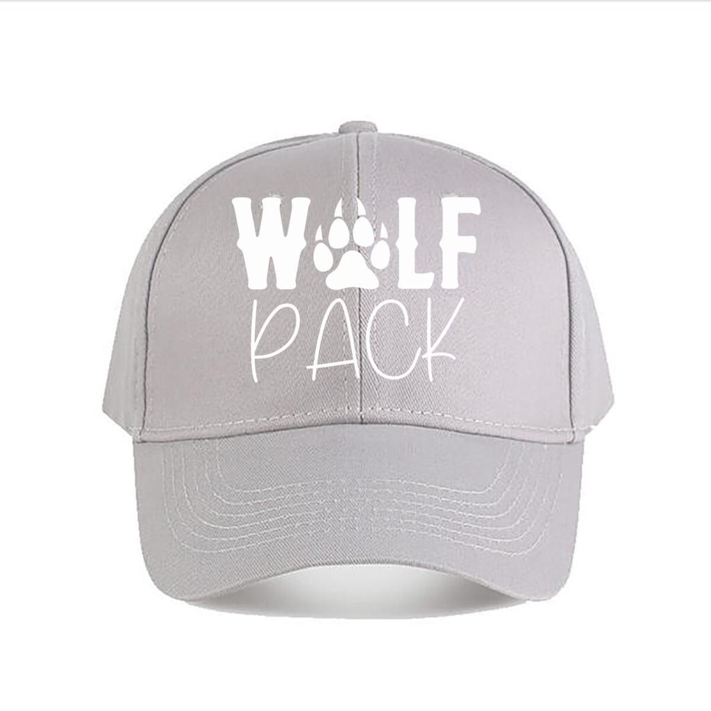 Casquette de Baseball Graphique Patte de Meute de Loups Mode Unisexe Chapeau de Soleil Femmes Sports d'Extérieur
