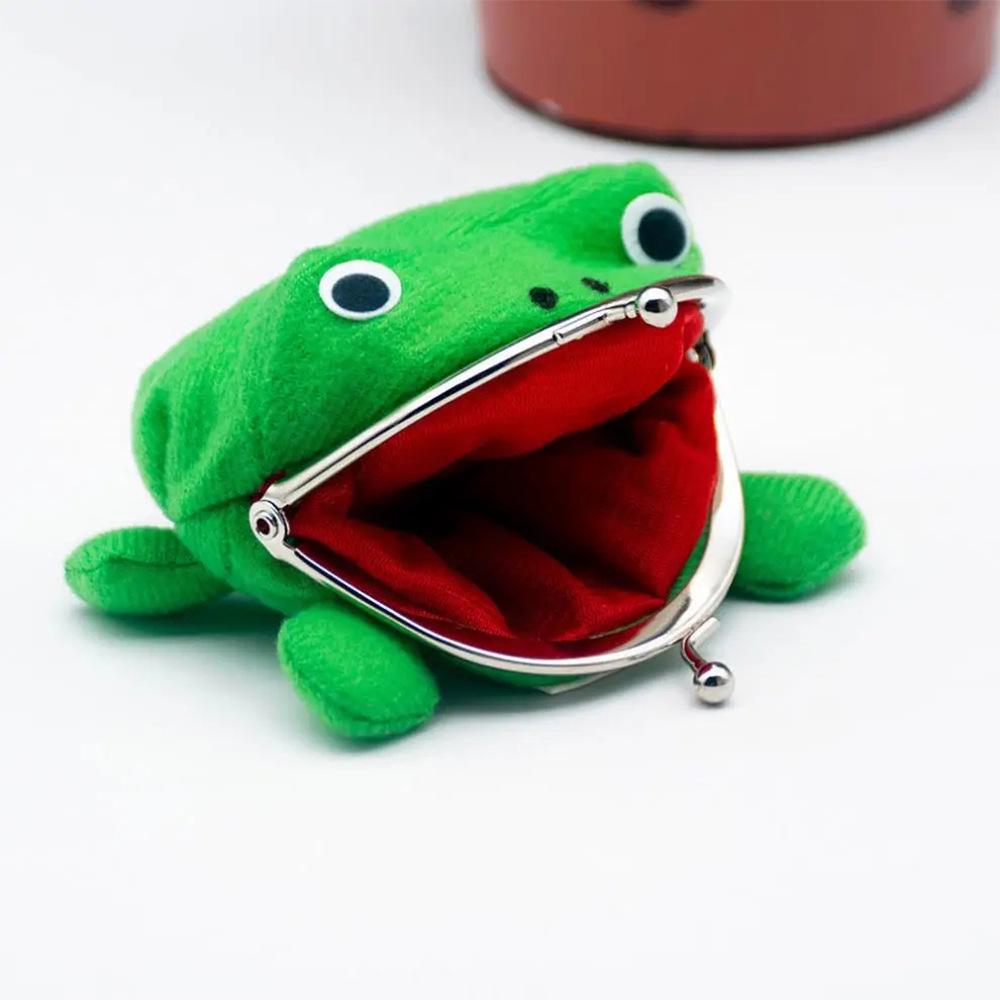 Green Frog Naruto Cosplay Ninja Wallet - Anime Merchandise & Props