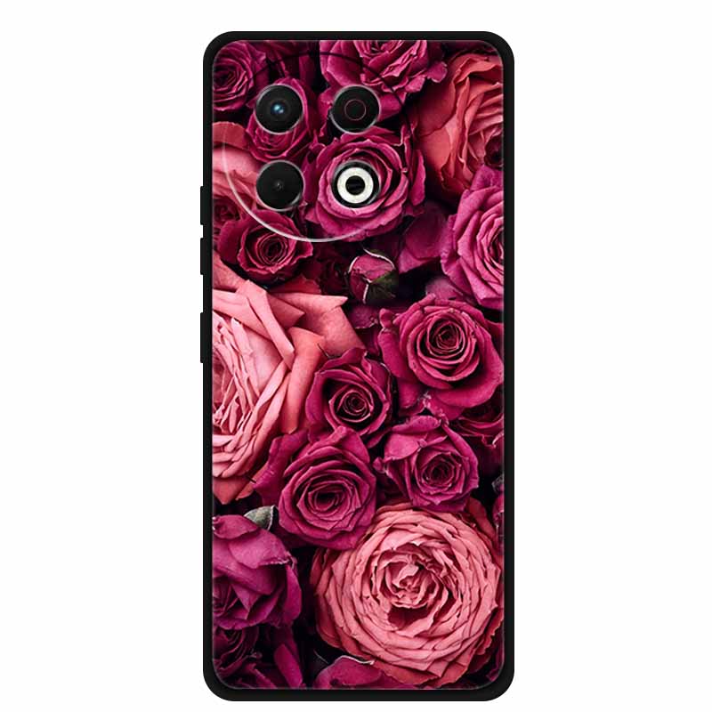 For Tecno Spark 30 Pro Phone Case 30Pro Coque Black Silicone Soft Back Cover Case For Tecno Spark30 Pro 4G Case Protective Shell