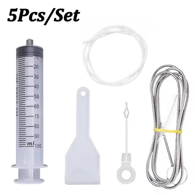 

5/6Set Refrigerator Drain Hole Clog Remover Dredge Cleaning Tools Fridge Hole Brush Water Outlet Cleaner for Household Clean Universal