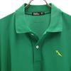 MONOCROM Short Sleeve Polo Shirt XL Green Men's Used