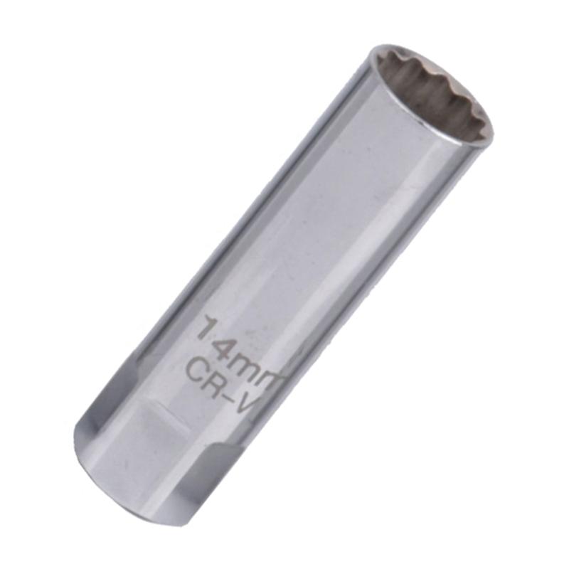 2pcs Magnetic Spark Plugs Socket Wrench Set Featuring Ergonomic Grip Steel Construction for Efficient Engine Maintenance