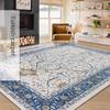 Boho Wash Bottom Imitation Cashmere Carpet Living Room Modern Bedroom American Floor Mat Vintage Home Decor Carpet