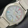 5 AUTOMATIC 7009A JAPAN MENS VINTAGE GREY COLOR DIAL WATCH A701615-5 R206c-a701615