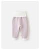 Baby Hochbund Gesteppte Warme Hose - Neugeborenes Herbst/Winter Baumwolle Einfarbig