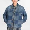 LOUIS VUITTON x Nigo Denim Jacket Men's Navy 1A7YD6