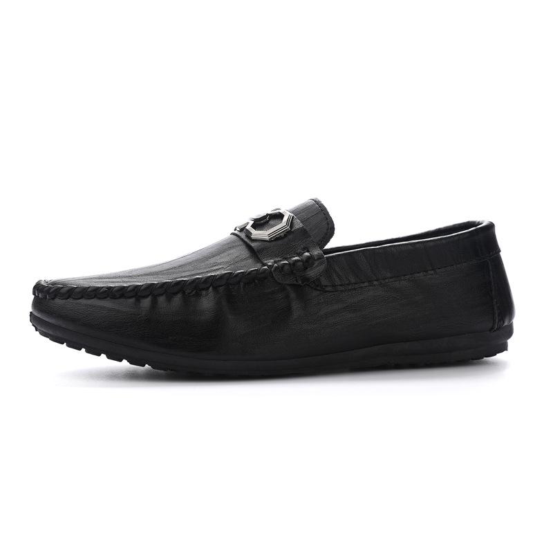 Mode Herren Freizeitschuhe Mode Herrenschuhe Leder Herren Slipper Mokassins Herren Flache Schuhe Herren Fahrschuhe 2024 Sommer Neuer Stil