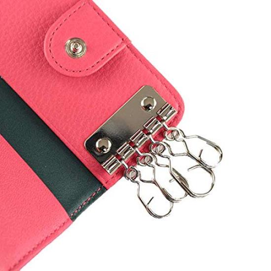 Paul Smith Key with Heart Cowhide Free Gift PWU910 Pink Women's Case/Wallet Pull, Leather, Wrapping,
