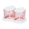 Camellia 2-Pack Plastic Drawer Spice Jar Set
