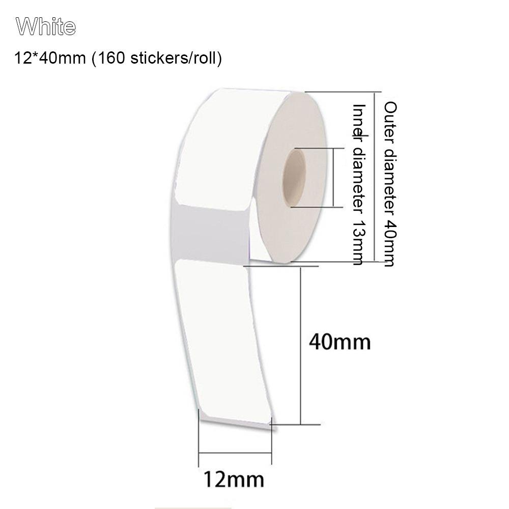 Back Adhesive Thermal Sensitive Paper Tags for P15/P12/P11/D30/D32/D35/Q30 Switch Sticker