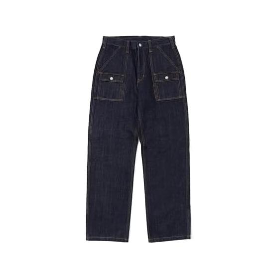 [Kojima Jeans] KOJIMA GENES Denim Bush Pants Made in Japan Men s Okayama Denim Bottoms Work Pants Wide Straight One Wash RNB-1404