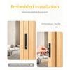 Modern Recessed Cabinet Door Handle Stainless Steel Sliding Door Handle Rustproof Pulls Furniture Hardware Enduring