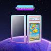 Gradient Glitter TPU Full Coverage Anti-Drop Card Case for PSA/BGS Graded Cards
