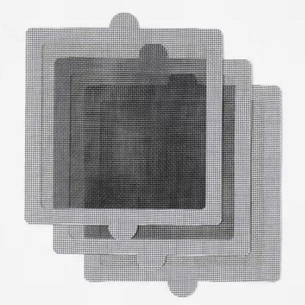 Abflussfilter Netz Haarfänger - 3 Stück (15x15) oder Netzreparaturflicken