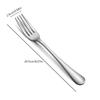 2/3/5/6pcs Hotel Steak Forks  Stainless Steel Table Forks Comfortable Grip Flatware Forks Use for Home/Kitchen/Restaurant