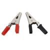 10pcs Plastic Handle Test Probe Metal Alligator Clips Connector Connect Socket Plug for Battery