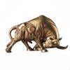 Mechanical Bull Figurine Industrial Steampunk Statue Tabletop Animal for Collectors,